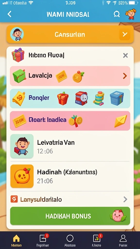Screenshot nekototo nomor 1